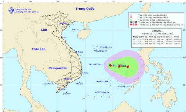 Kiểm soát chặt tàu thuyền trên biển trước nguy cơ áp thấp nhiệt đới mạnh lên thành bão - Ảnh 1
