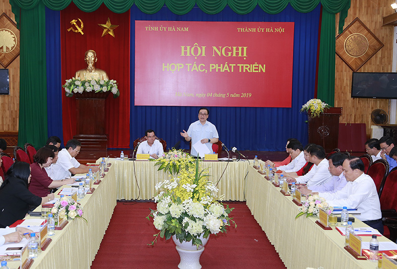 Hà Nội  - Hà Nam: Đẩy mạnh kết nối và mở rộng hợp tác trên nhiều lĩnh lực - Ảnh 1