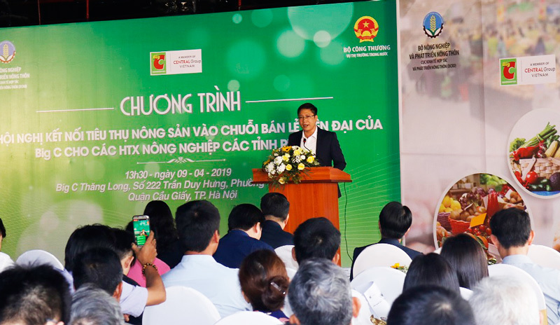 150 Hợp tác xã trực tiếp kết nối tiêu thụ nông sản vào hệ thống siêu thị Big C Việt Nam - Ảnh 1