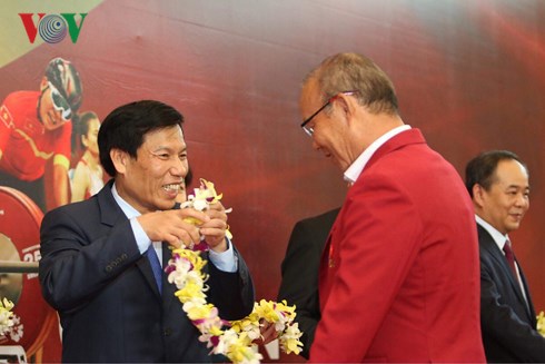 Lễ đón Đoàn thể thao Việt Nam trở về từ Asiad 2018 - Ảnh 4
