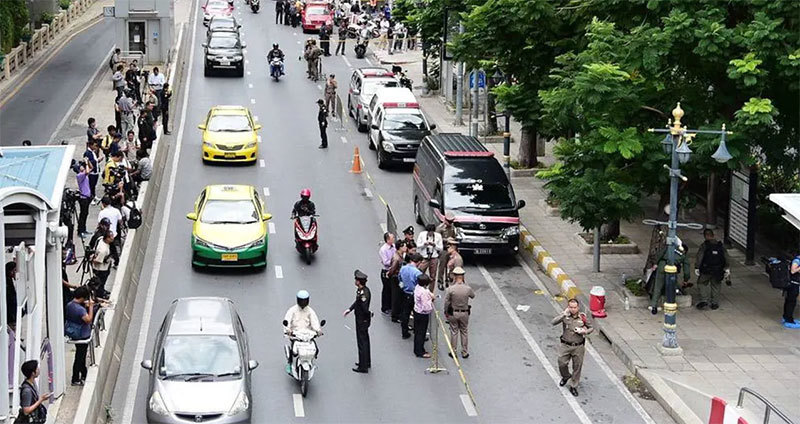 [Ảnh] Bangkok náo loạn vì bom trong ngày nhóm họp Ngoại trưởng các nước - Ảnh 1