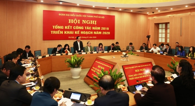 Đoàn Đại biểu Quốc hội thành phố Hà Nội: Phối hợp giải quyết hiệu quả các kiến nghị của cử tri - Ảnh 1