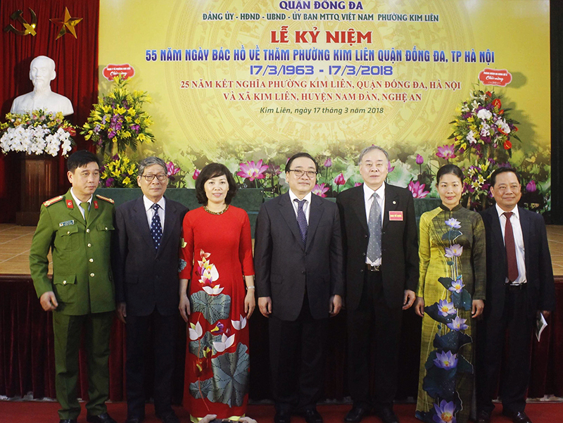 Kỷ niệm 55 năm ngày Bác Hồ về thăm phường Kim Liên - Ảnh 4