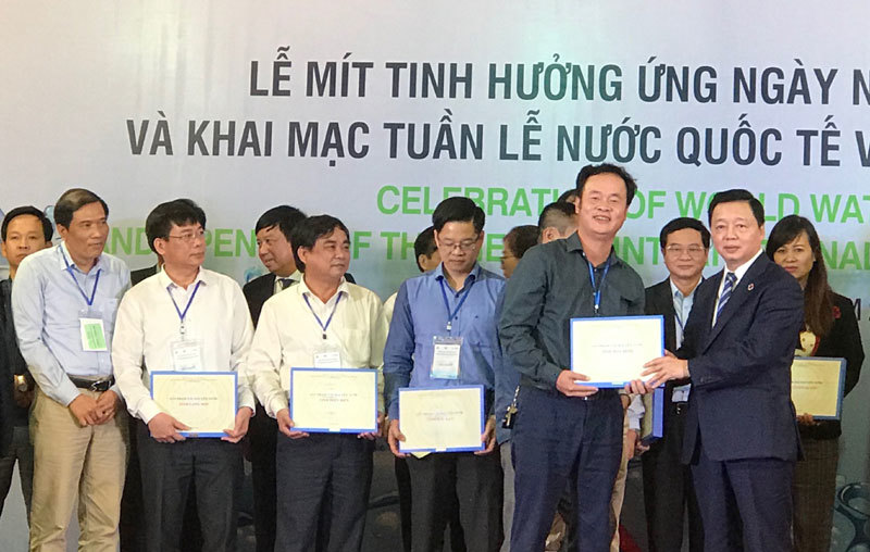 Bộ trưởng Trần Hồng Hà kêu gọi sử dụng hợp lý tài nguyên nước để phát triển bền vững - Ảnh 3