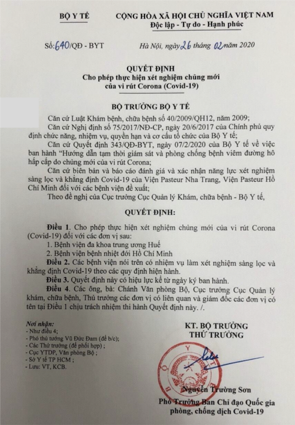 TP Hồ Chí Minh: Bệnh viện Bệnh Nhiệt đới được xét nghiệm Covid-19 - Ảnh 1