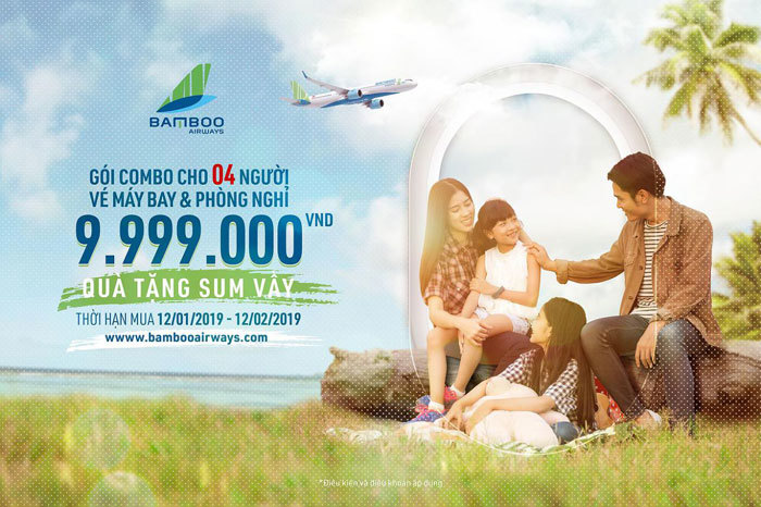 Bamboo Airways cất cánh từ 16/1: Giá vé thấp nhất từ 149.000 VND, hàng loạt gói combo hấp dẫn - Ảnh 2