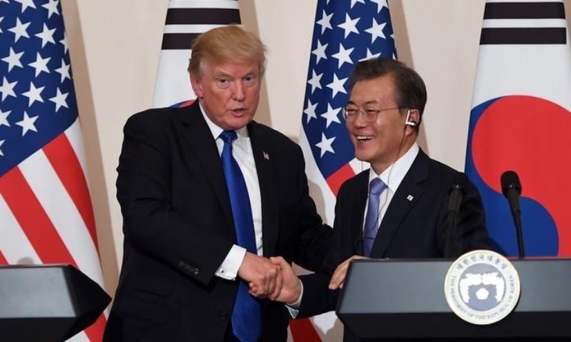 Tổng thống Mỹ, Hàn thảo luận việc "cứu" hội nghị thượng đỉnh giữa Mỹ với Triều Tiên - Ảnh 1