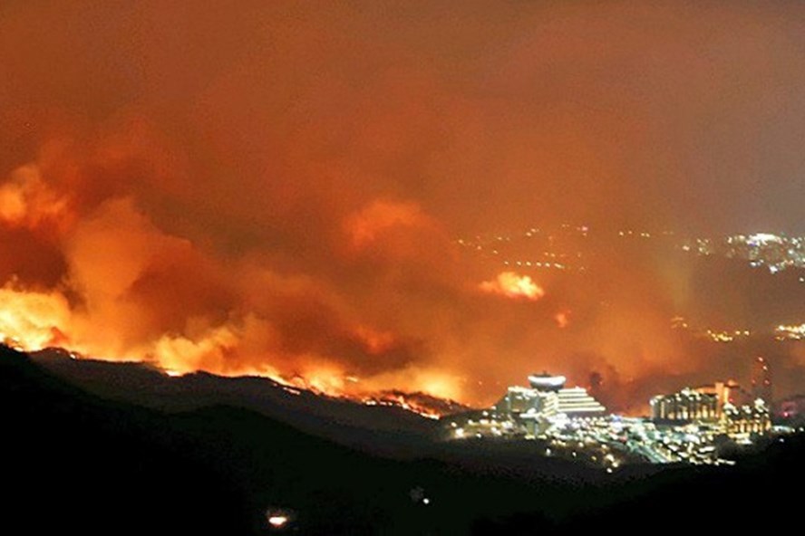 Cháy rừng ở Hàn Quốc, Bộ Ngoại giao sẵn sàng bảo hộ công dân - Ảnh 1