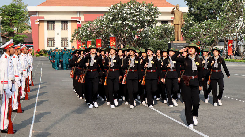 TP Hồ Chí Minh: 2.000 cán bộ, chiến sĩ ra quân huấn luyện năm 2019 - Ảnh 4