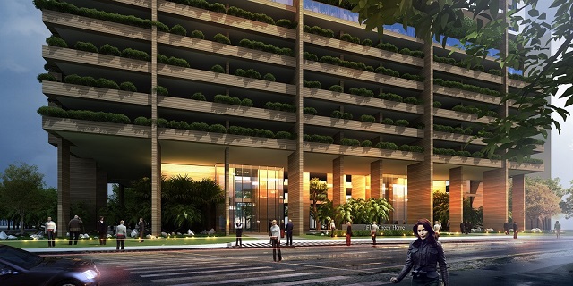 FLC Green Apartment: Không gian xanh giữa lòng phố thị - Ảnh 1