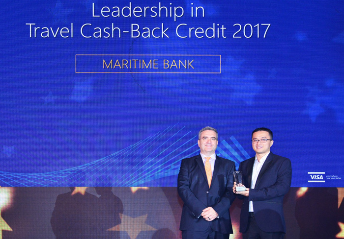 Maritime Bank nhận giải ngân hàng có sản phẩm Thẻ tín dụng du lịch hoàn tiền tốt nhất - Ảnh 1