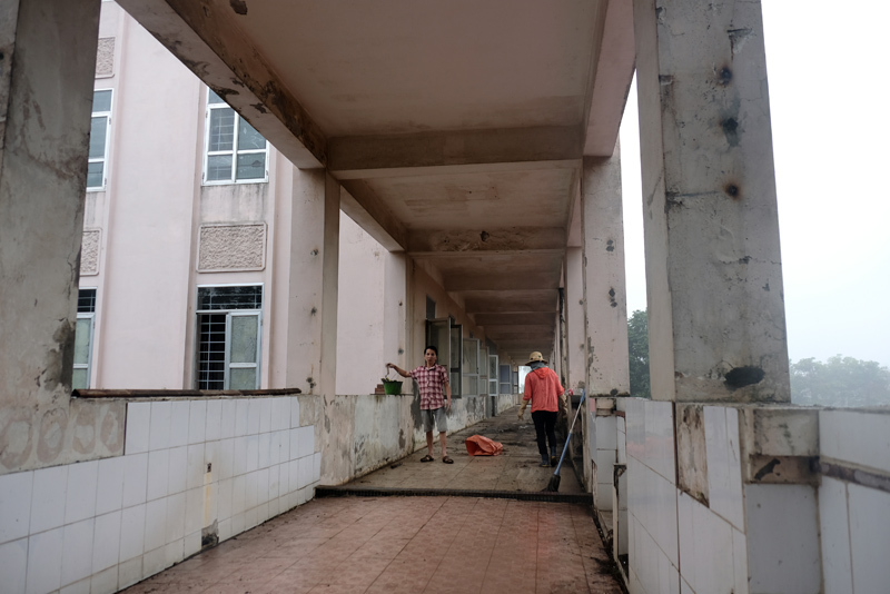 Hà Nội: Gấp rút cải tạo Bệnh viện Đa khoa huyện Mê Linh (cũ) thành khu cách ly - Ảnh 14