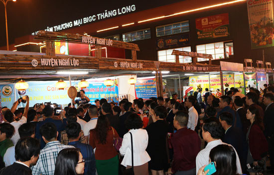 Người dân Thủ đô đổ xô mua đặc sản xứ Nghệ trong Tuần lễ cam Vinh tại Big C Thăng Long - Ảnh 4