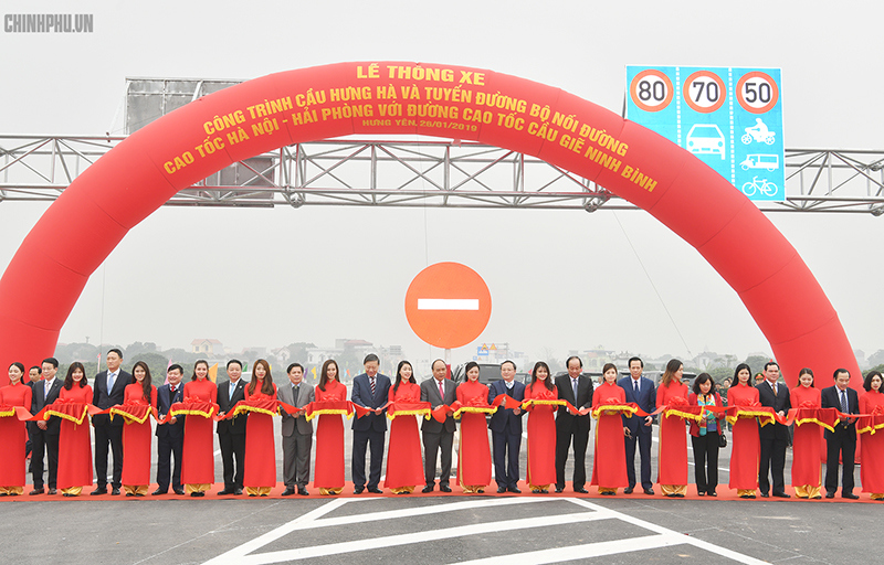 Thông xe tuyến đường nối cao tốc Hà Nội-Hải Phòng và cao tốc Cầu Giẽ-Ninh Bình - Ảnh 2