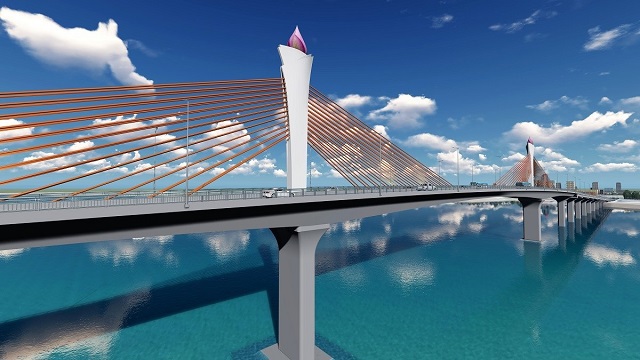 Khởi công xây dựng cầu Cửa Hội nối đôi bờ sông Lam - Ảnh 2