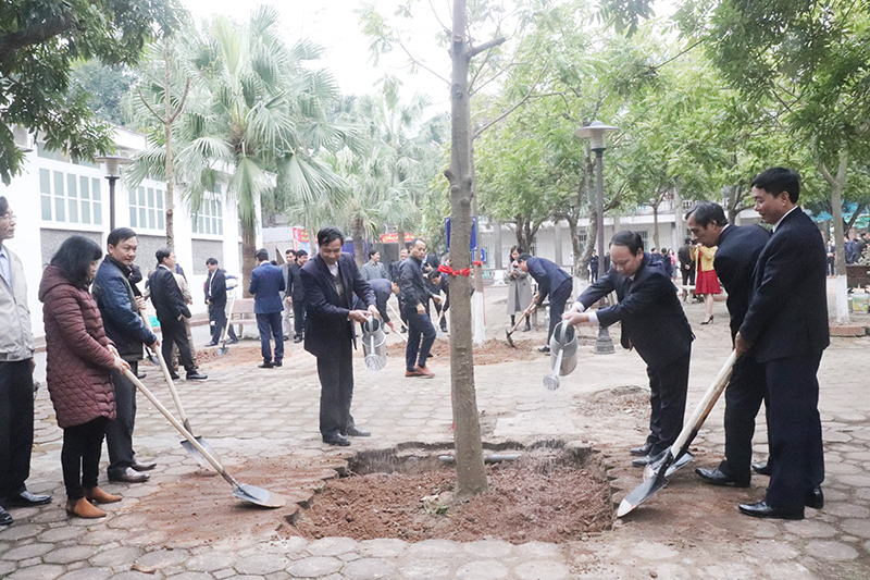 Ngành y tế Hà Nội phát động Tết trồng cây năm 2020 - Ảnh 2