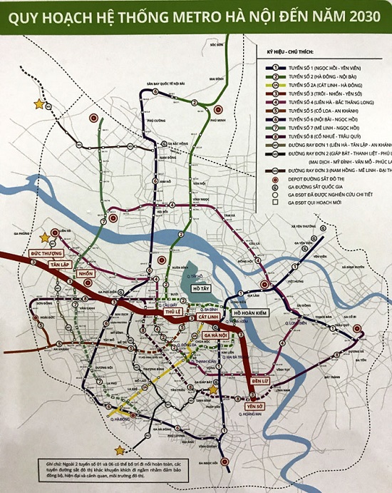 Hà Nội: Xem xét đầu tư tuyến đường sắt đô thị số 8 - Ảnh 1