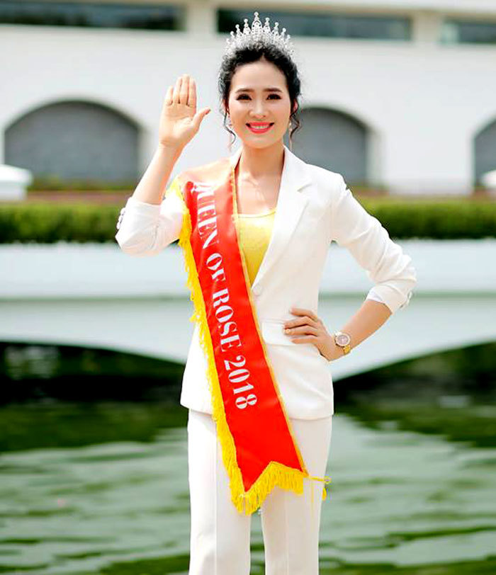 Nguyễn Thị Phương trở thành tân nữ hoàng hoa hồng 2018 - Ảnh 5