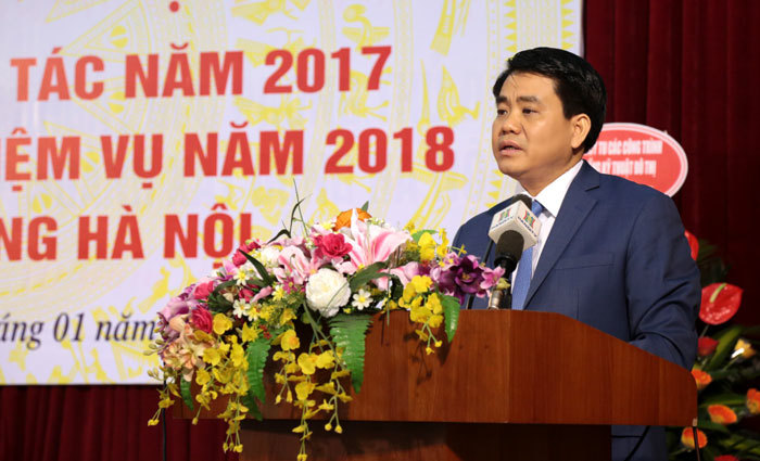 Chủ tịch Nguyễn Đức Chung: Kiểm soát chặt chẽ khâu đầu vào chất lượng đá vỉa hè - Ảnh 1