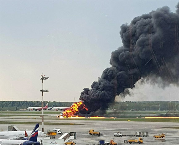 Toàn cảnh vụ cháy máy bay siêu tốc Nga qua những con số - Ảnh 1