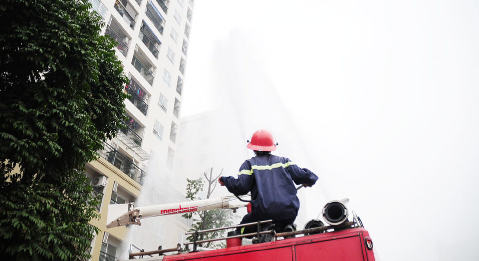 Hà Nội: Vẫn canh cánh nỗi lo cháy, nổ tại các chung cư - Ảnh 1