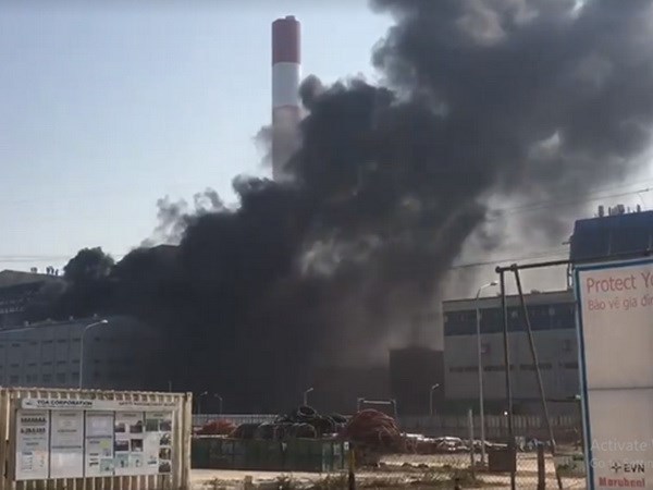 12 phút dập tắt cháy tại Nhà máy nhiệt điện Thái Bình 2 - Ảnh 1