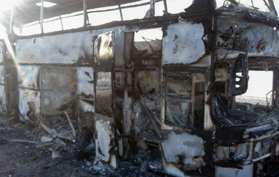 52 người  Uzbekistan thiệt mạng do cháy xe buýt tại Kazakhstan - Ảnh 1