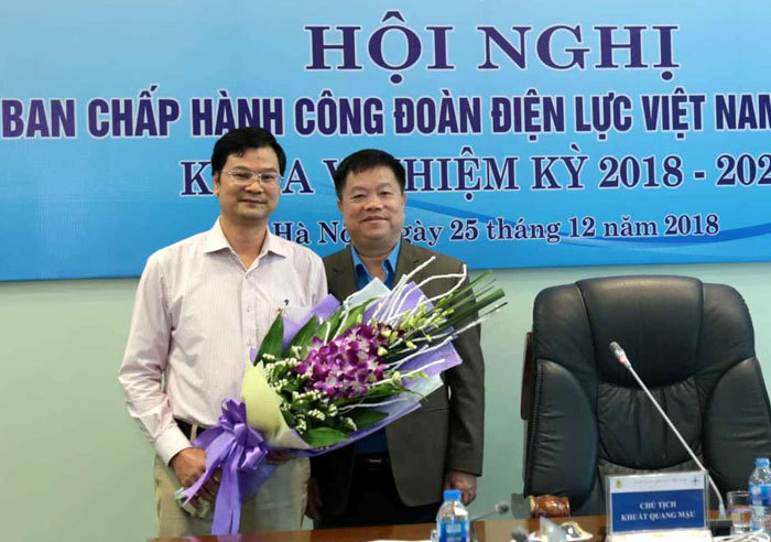 Công đoàn Điện lực Việt Nam có thêm Phó Chủ tịch - Ảnh 1