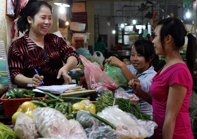 Hà Nội phát triển mạng lưới chợ hiện đại - Ảnh 1