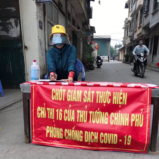 Huyện Thanh Trì: Đẩy mạnh tuyên truyền phòng, chống dịch Covid-19 đến từng ngõ xóm - Ảnh 1
