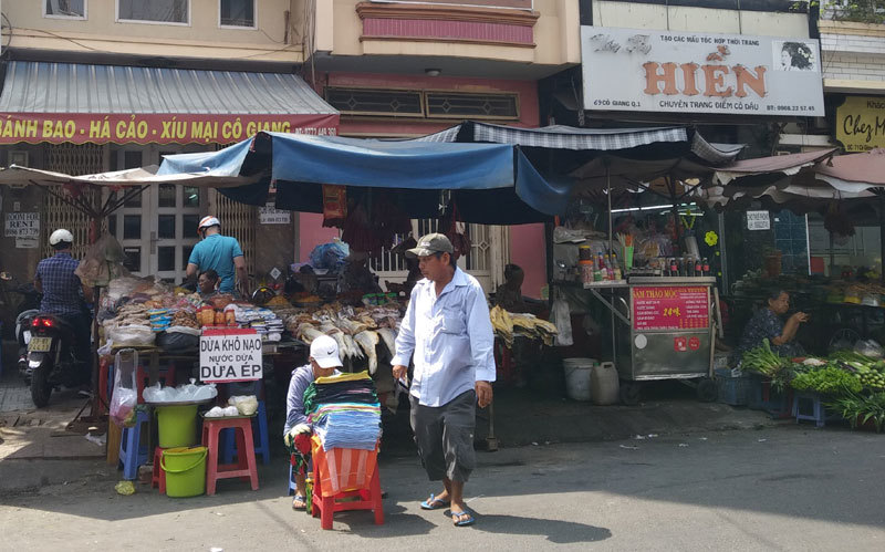 TP Hồ Chí Minh: Chấm dứt hoạt động chợ tạm Cô Giang quận 1 - Ảnh 2