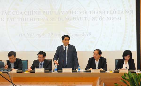 Phó Thủ tướng Vương Đình Huệ làm việc với Hà Nội về công tác thu hút và sử dụng FDI - Ảnh 3