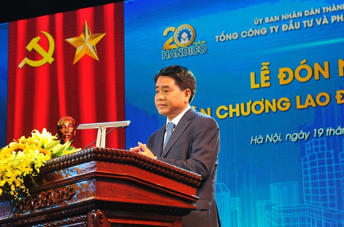 Tổng Công ty Đầu tư­ và Phát triển nhà Hà Nội đón nhận Huân chương Lao động Hạng Nhất - Ảnh 1