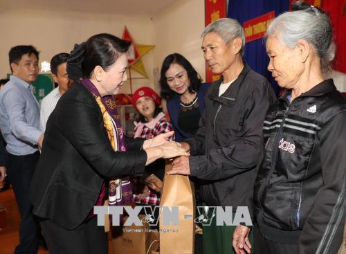 Chủ tịch Quốc hội Nguyễn Thị Kim Ngân thăm và làm việc tại tỉnh Hà Tĩnh - Ảnh 1