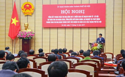 Chủ tịch Nguyễn Đức Chung: Thực hiện tốt cải cách hành chính với mục tiêu “5 rõ” - Ảnh 1