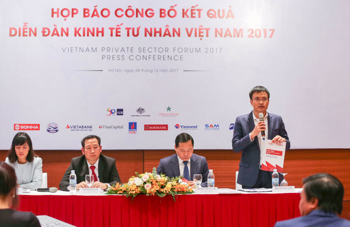 Công bố kết quả Diễn đàn kinh tế tư nhân Việt Nam 2017 - Ảnh 1