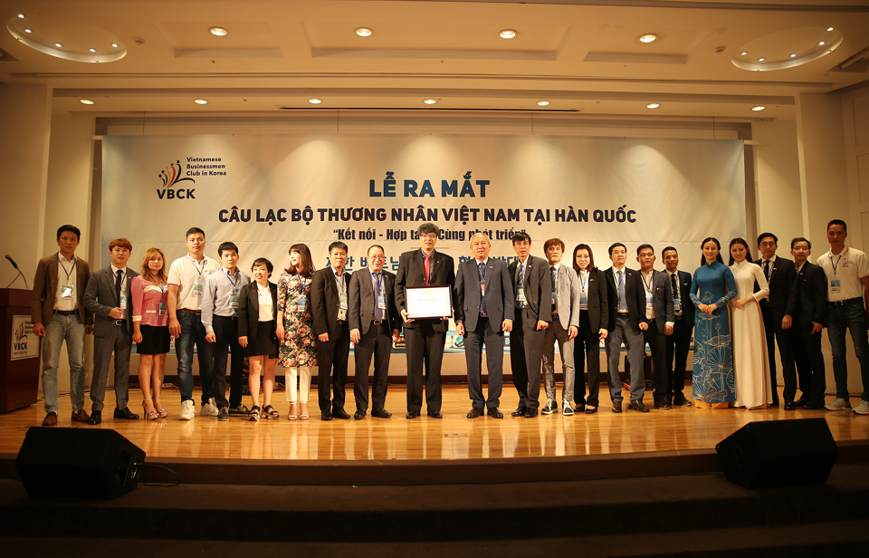 Ra mắt Câu lạc bộ Thương nhân Việt Nam tại Hàn Quốc - Ảnh 1