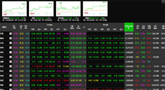 Phiên 6/2: Nhiều mã cổ phiếu đua sắc tím, giúp VN-Index lên cao nhất ngày - Ảnh 1