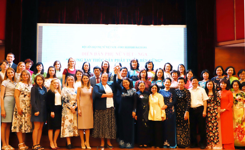 Phụ nữ Việt - Nga trao đổi kinh nghiệm trong thúc đẩy phát triển bền vững - Ảnh 1