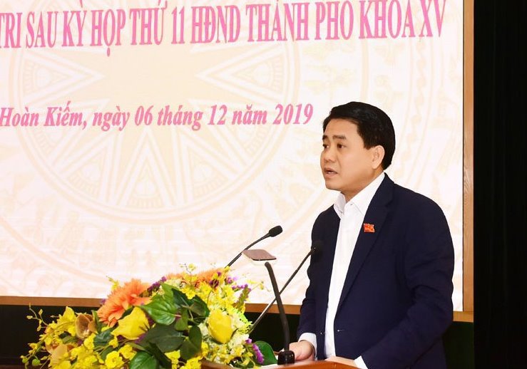 Chủ tịch UBND TP Nguyễn Đức Chung: Đồng bộ nhiều giải pháp giảm ô nhiễm môi trường - Ảnh 3