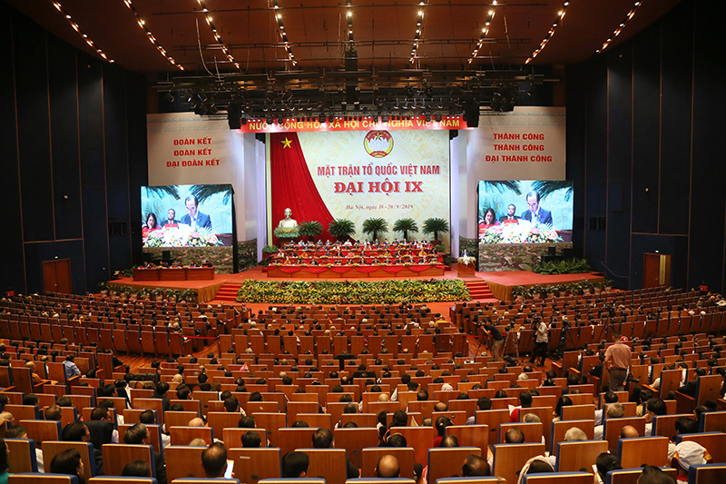 Đại hội đại biểu toàn quốc Mặt trận Tổ quốc Việt Nam lần thứ IX: Công tác Mặt trận hướng mạnh về cơ sở - Ảnh 2