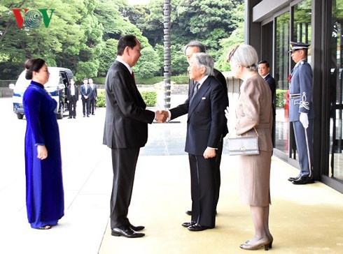 Lễ đón Chủ tịch nước được tổ chức trọng thể tại Hoàng cung Nhật Bản - Ảnh 3