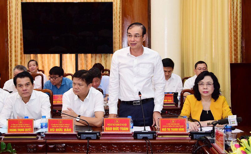 Bí thư Thành ủy Hoàng Trung Hải: Sớm giải quyết kiến nghị về kết nối giao thông giữa Hà Nội - Bắc Ninh - Ảnh 2