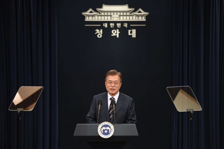 Tổng thống Hàn Quốc thức trắng đêm trước hội nghị thượng đỉnh Mỹ-Triều - Ảnh 1