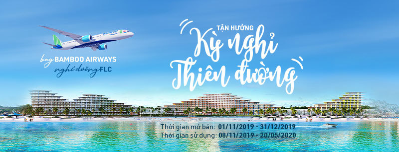 Tận hưởng kì nghỉ thiên đường cùng combo bay - nghỉ dưỡng của Bamboo Airways - Ảnh 1