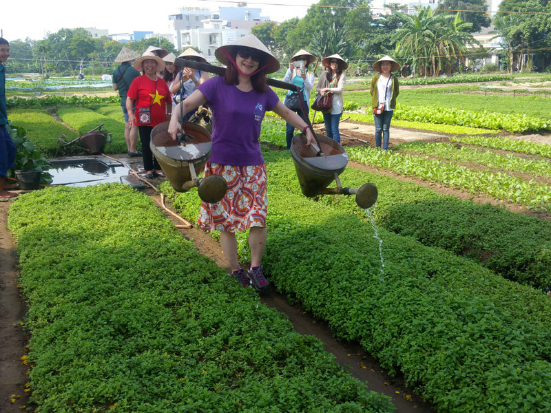 Đà Nẵng: Nông dân làm du lịch giữa lòng đô thị - Ảnh 1