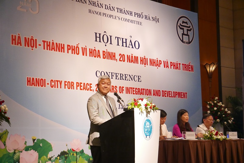 Khai mạc Hội thảo “Hà Nội - Thành phố vì hoà bình, 20 năm hội nhập và phát triển” - Ảnh 3