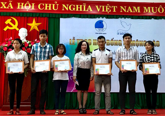 Quỹ Lê Mộng Đào tiếp tục đồng hành cùng học sinh sinh viên tại 5 tỉnh thành - Ảnh 2