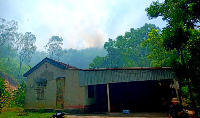 Hà Tĩnh: Rừng thông tại Hương Sơn lại bốc cháy dữ dội - Ảnh 2