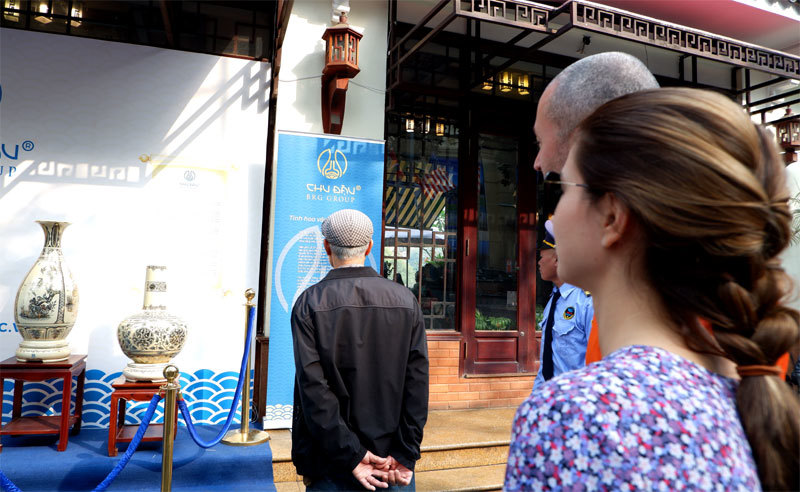 5 dòng sản phẩm gốm Chu Đậu làm quà tặng được trưng bày nhân Hội nghị thượng đỉnh Mỹ - Triều - Ảnh 9